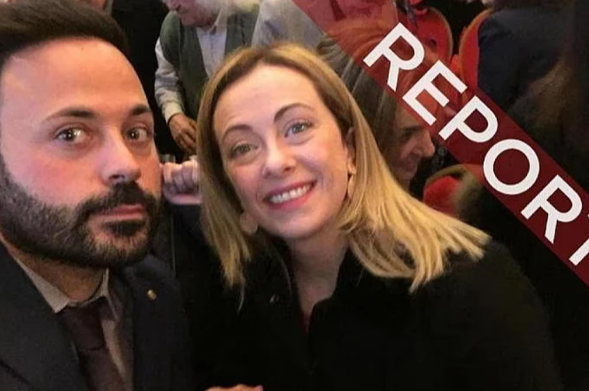 Sporna fotografija iz 2019. godine objavljena je u nekoliko medija u Italiji (Foto: Report)