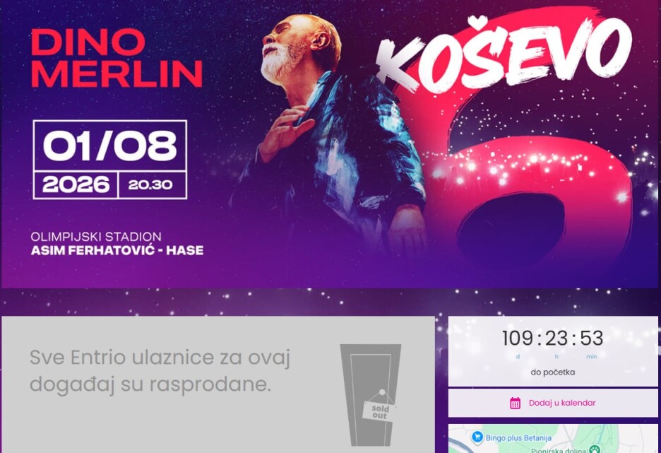 Screenshot: entrio.ba