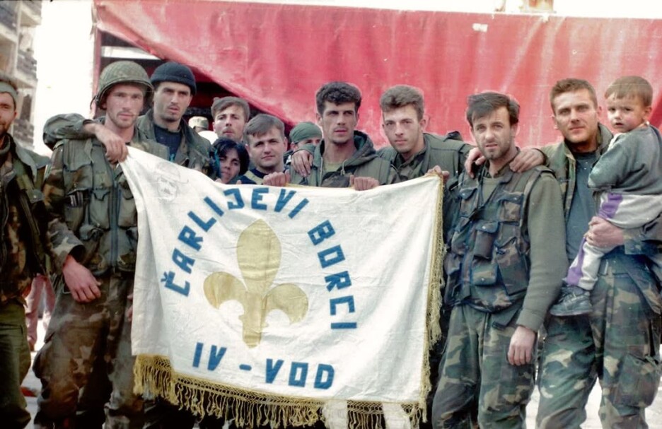 Borci 104. Viteške motorizovane brigade (Foto: Instagram / arbih_archive)