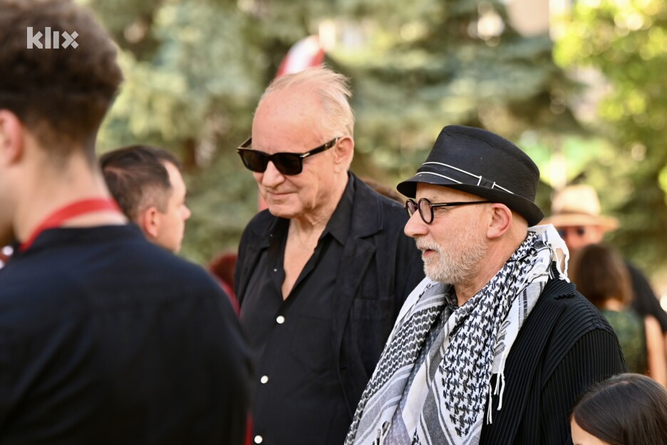 Stellan Skarsgard i Simon McBurney na Sarajevo Film Festivalu (Foto: V. D./Klix.ba)