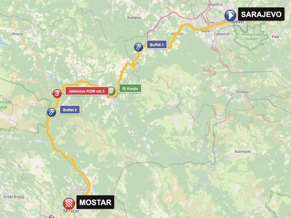 Ilustracija: Tour of Bosnia and Herzegovina