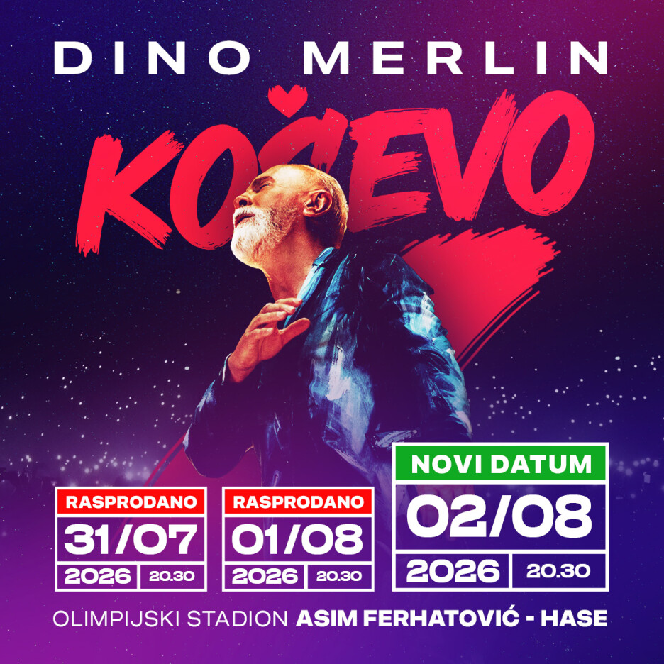 Svaki Merlinov koncert na Koševu obilježio je jednu eru, a ovog ljeta ta priča dobija svoje najveće poglavlje (Foto: Press)