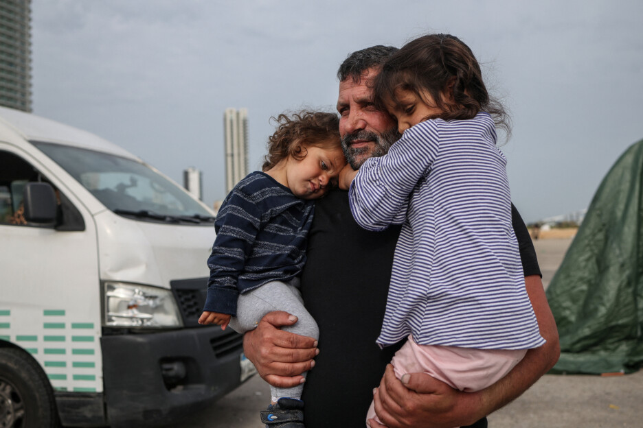 Velike gužve su snimljene na skoro svim cestama u ovom dijelu Libana (Foto: Reuters)
