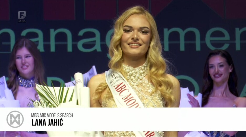 Lana Jahić je Miss ABC Models Search (Foto: FTV)