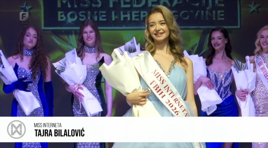 Tajra Bilalović je Miss Interneta (Foto: FTV)