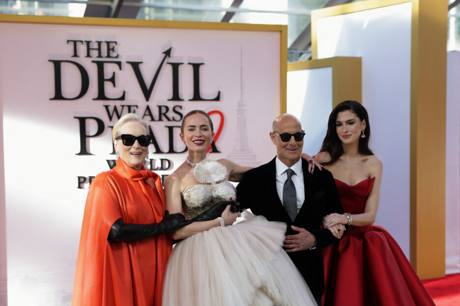 Meryl Streep, Emily Blunt, Stanley Tucci i Anne Hathaway (Foto: Reuters)