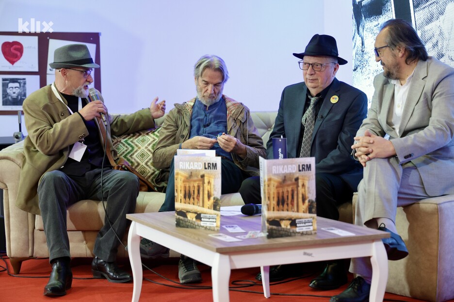 Kroz časopis, Rikard Larma predstavlja život u opsadi (Foto: I. Š./Klix.ba)