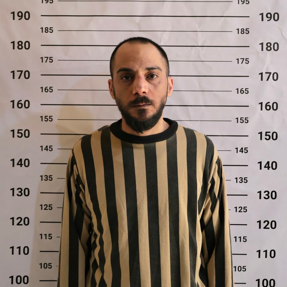 Amjad Youssef pas arrestimit të tij (Foto: Network X)