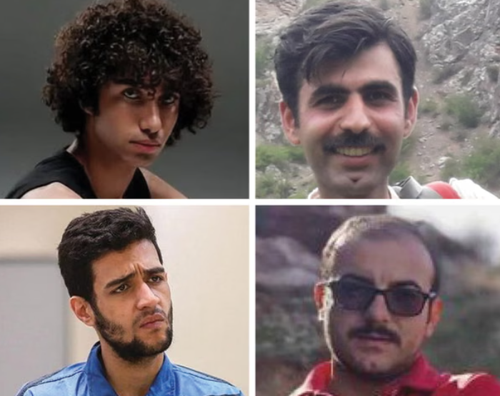U smjeru kazaljke na satu od gore lijevo: Amirhossein Hatami, Babak Alipour, Pouya Ghobadi i Amirali Mirjafari