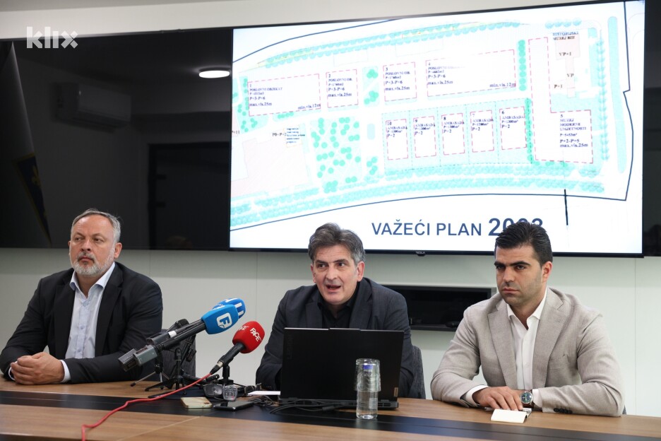 Mahir Dević, Faruk Kapidžić i Kerim Balić (Foto: S. S./Klix.ba)