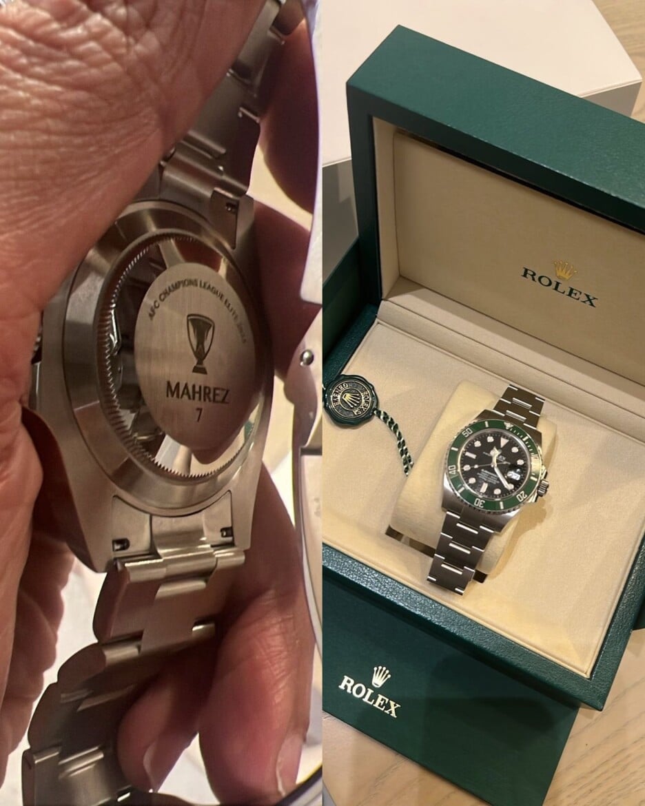 Personalizirani satovi koje je dobio svaki nogometaš Al-Ahlija (Foto: Twitter)