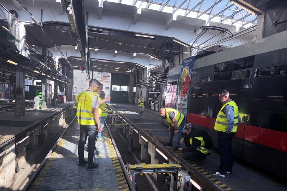 Posjeta tramvajskom depou Wiener Liniena (Foto: WH International Services/Selina Gusenbauer)