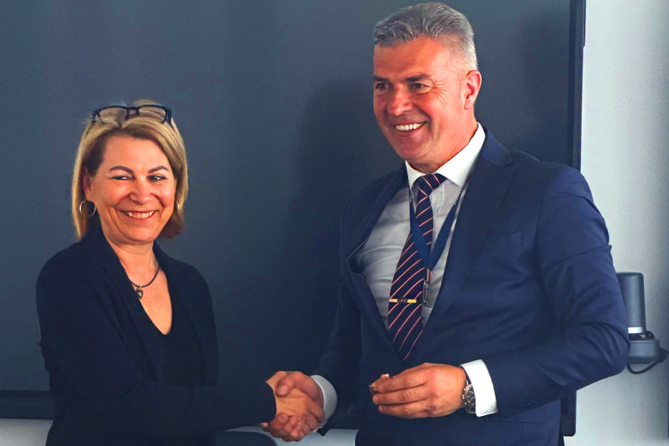 Direktoria Wiener Liniena Alexandra Reinagl i direktor GRAS-a Senad Mujagić (Foto: WH International Services/Selina Gusenbauer