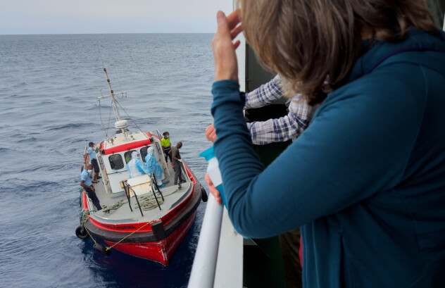 APTOPIX Hantavirus Ship (Foto: AP)