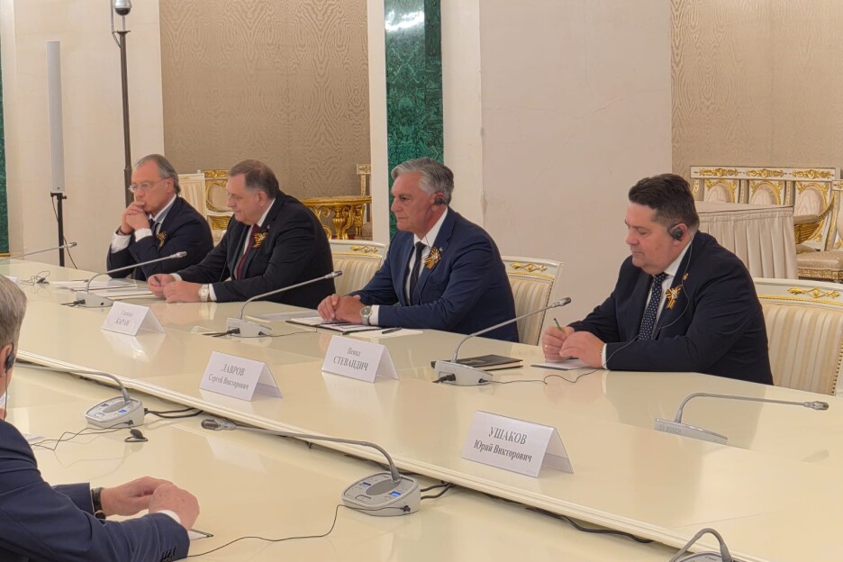 Zvaničnici iz RS-a su česti gosti u Kremlju (Foto: RTRS)