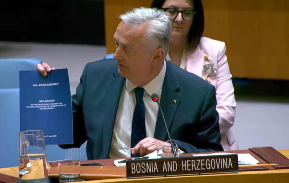 Lagumdžija u Vijeću sigurnosti UN-a podsjetio predstavnika Srbije na 