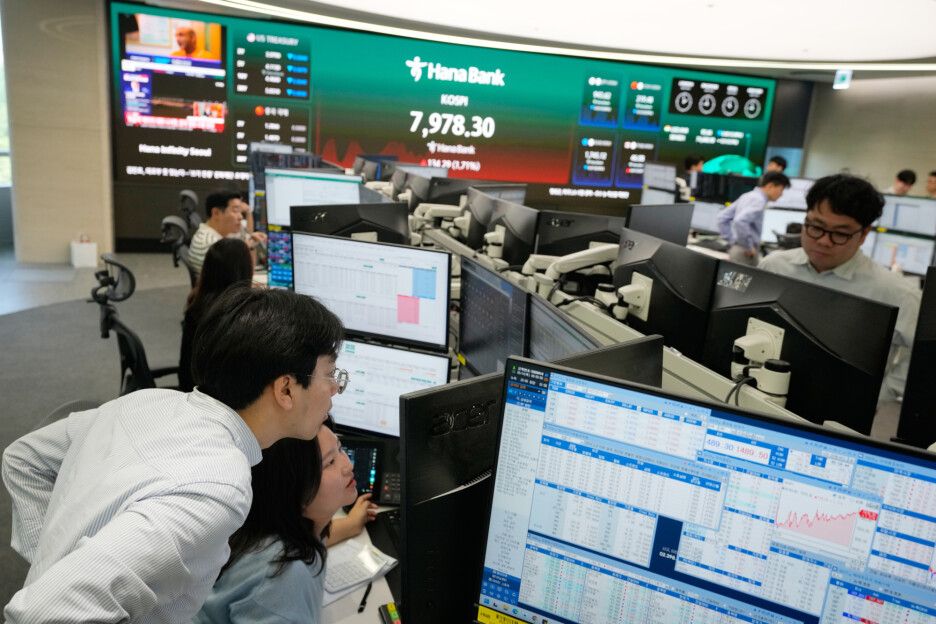 South Korea Financial Markets (Foto: AP)