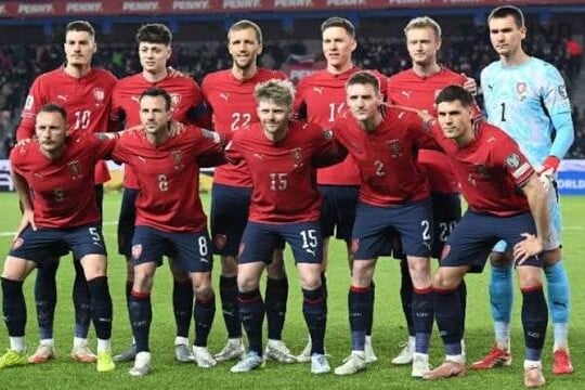 Nogometna reprezentacija Češke Republike, trenutno 41. na FIFA-noj rang listi (Foto: Twitter)