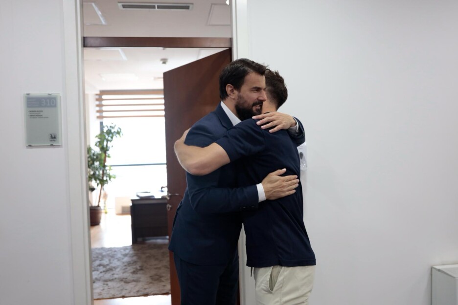 Amir Hadžiahmetović i Nermin Muzur (Foto: Općina Ilidža)