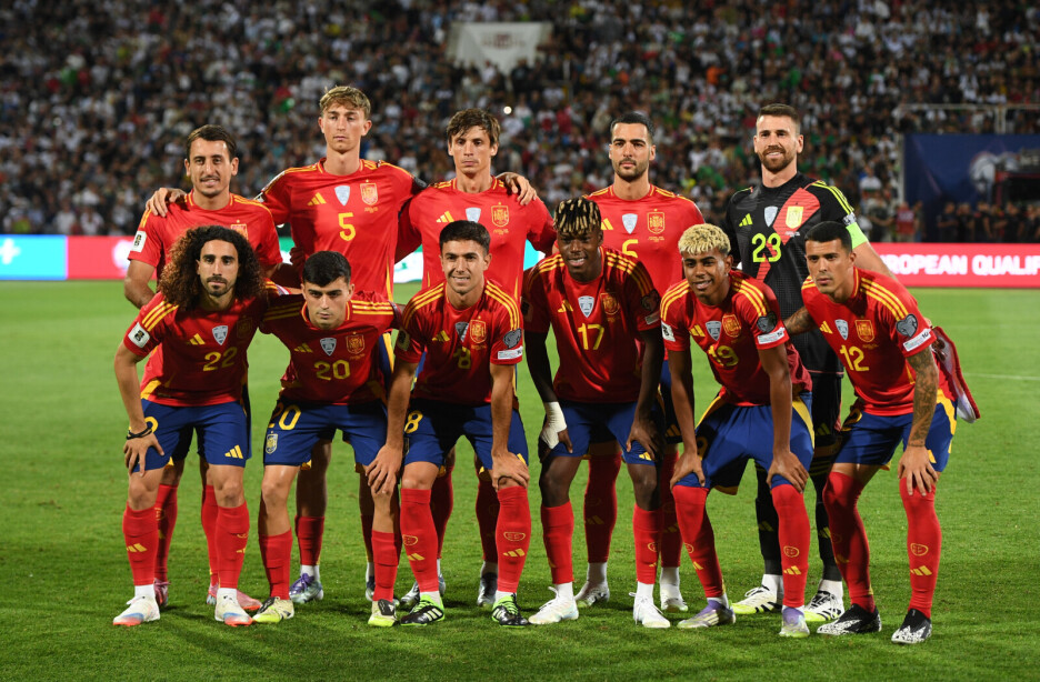 Nogometna reprezentacija Španije, trenutno 2. na FIFA-noj rang listi (Foto: EPA-EFE)
