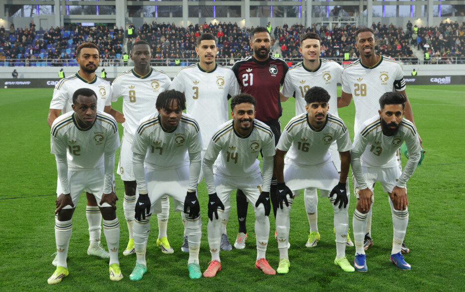 Nogometna reprezentacija Saudijske Arabije, trenutno 61. na FIFA-noj rang listi (Foto: EPA-EFE)