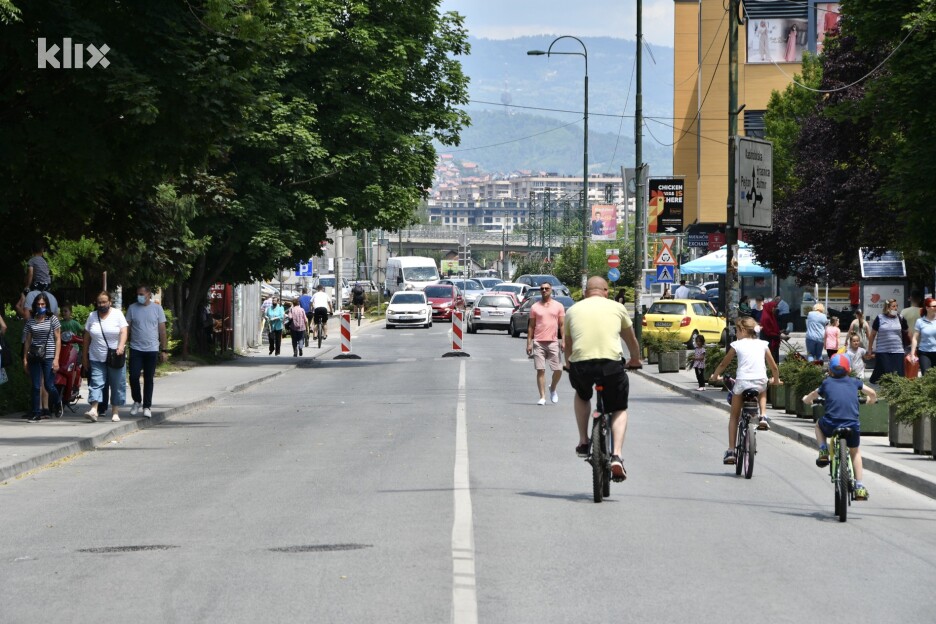 Rustempašina ulica tokom jednog od 