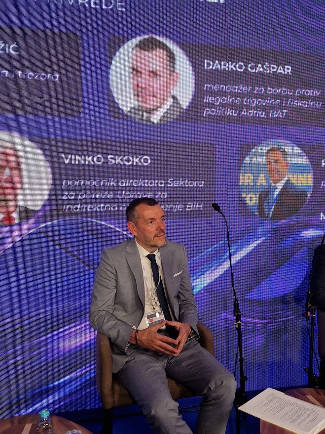 Darko Gašpar, menadžer za borbu protiv ilegalne trgovine i fiskalnu politiku Adria, BAT (Foto: Goran Puzić)