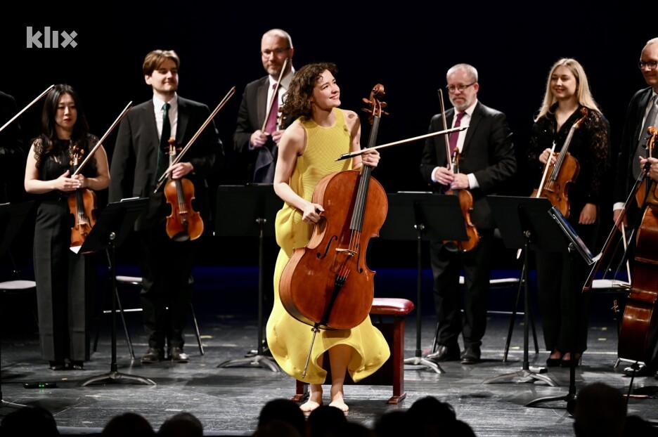 Anastasia Kobekina večeras je svirala Haydnov koncert u C-duru (Foto: T. S./Klix.ba)