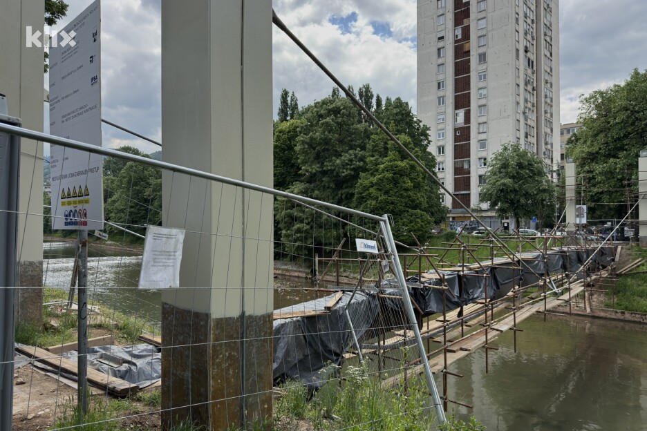 Gradilište je i danas pusto (Foto: I. Š./Klix.ba)
