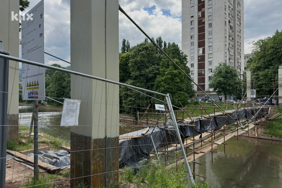 Gradilište je i danas pusto (Foto: I. Š./Klix.ba)