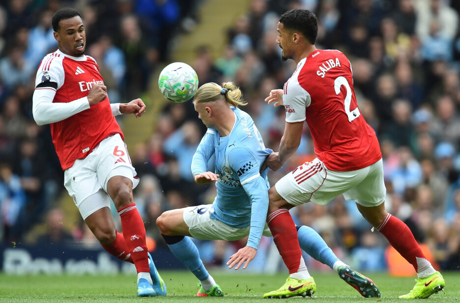 Gabriel Magalhaes i William Saliba (Foto: EPA-EFE)