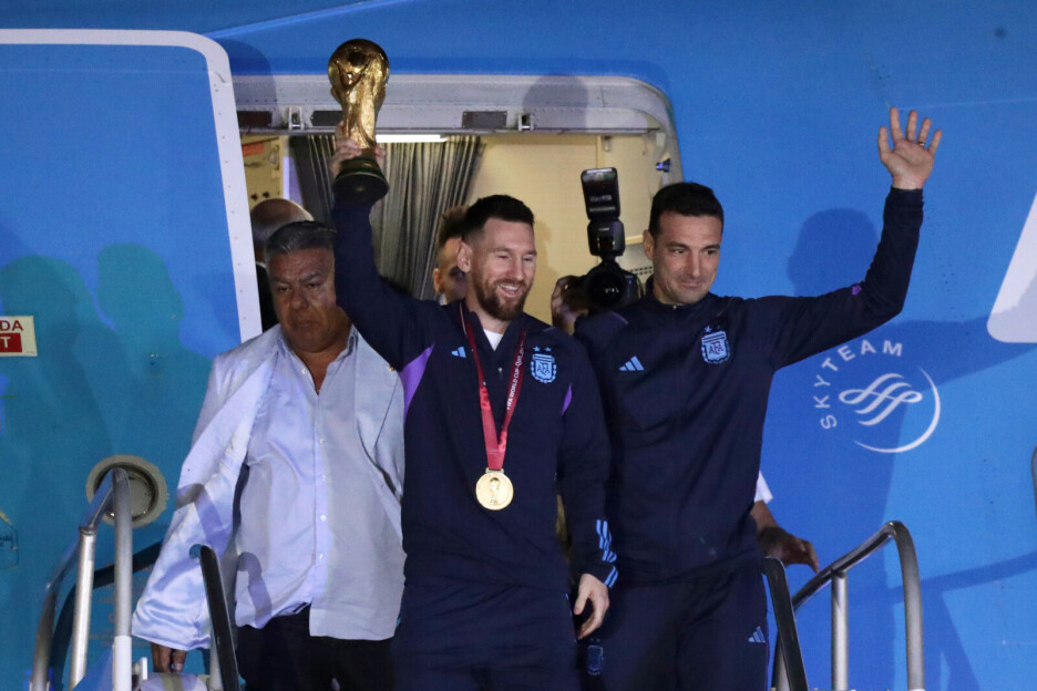 Messi i Scaloni: Argentina brani naslov (Foto: EPA-EFE)
