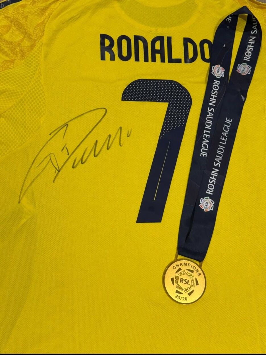 Al-Jaber se pohvalio poklonom od Ronalda (Foto: Instagram)