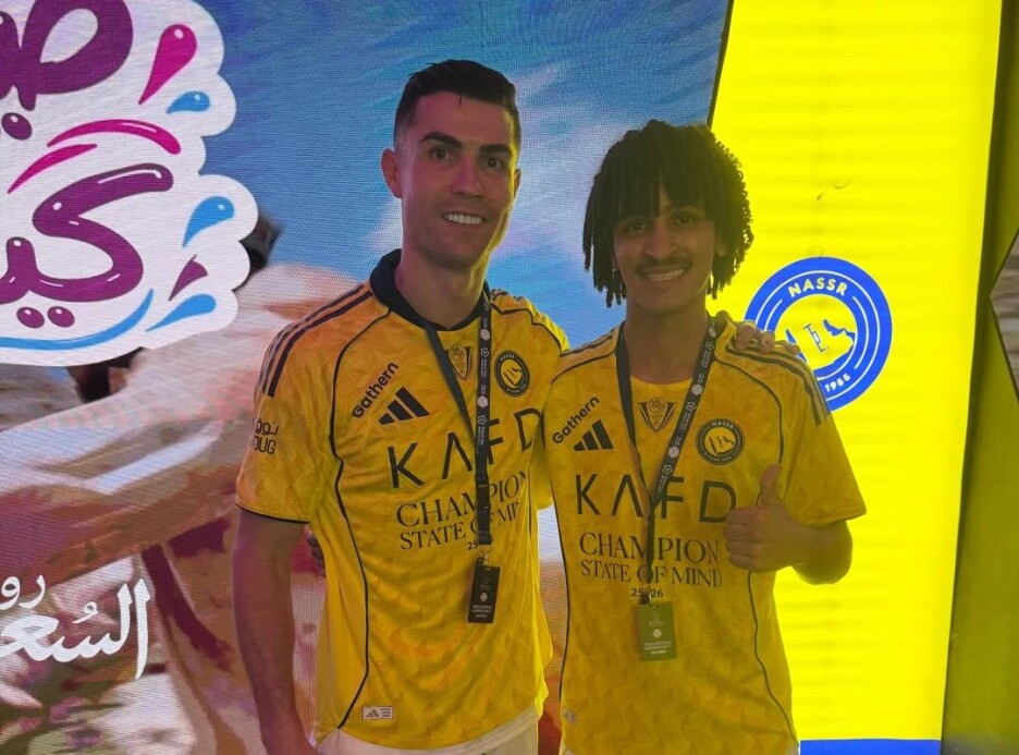 Ronaldo i Al-Jaber (Foto: Instagram)