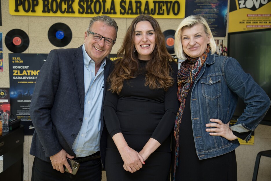 Zlatko Berbić, Mima Zukan i Edina Selesković