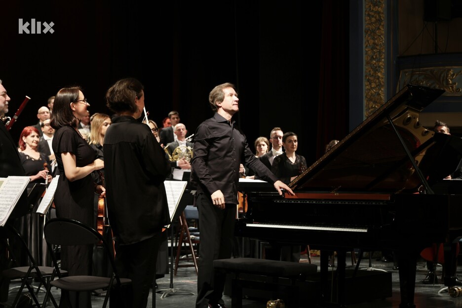 Renomirani pijanist Nikolai Lugansky priredio je muzičku poslasticu (Foto: I. Š./Klix.ba)