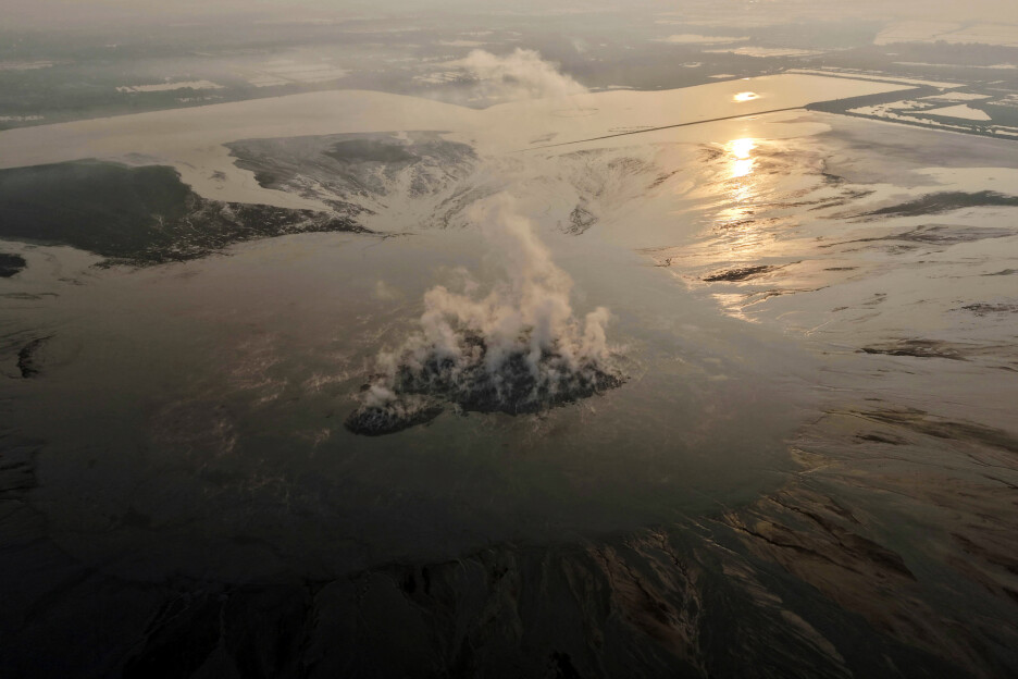 Indonesia Mud Volcano (Foto: AP)