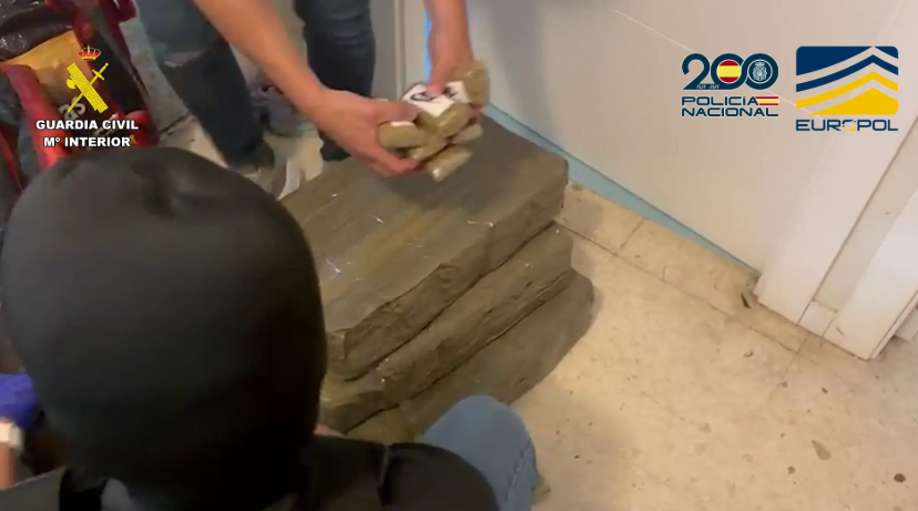 Pronađen je 61 kilogram hašiša (Foto: Europol)