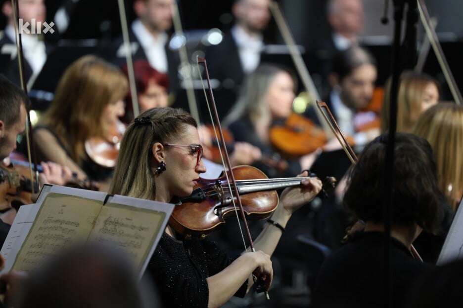 Koncertni program u ambijentu sarajevske Vijećnice bio je posvećen ovom značajnom jubileju (Foto: S. S./Klix.ba)