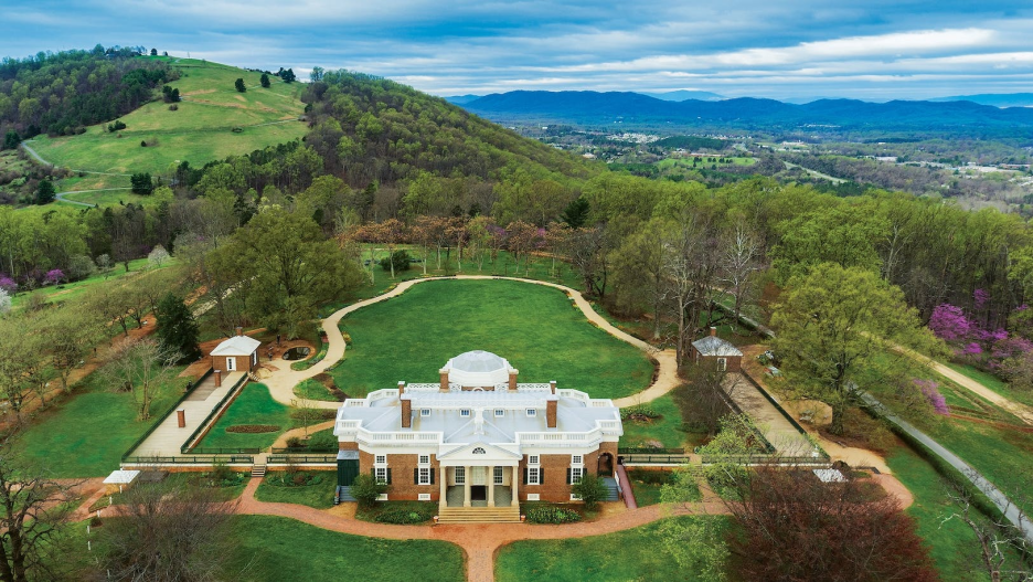 Imanje Thomasa Jeffersona (Foto: Thomas Jefferson Foundation at Monticello)