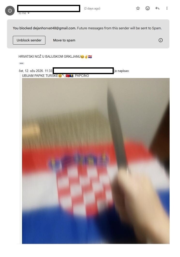 Poruke iz Kajanovog inboxa