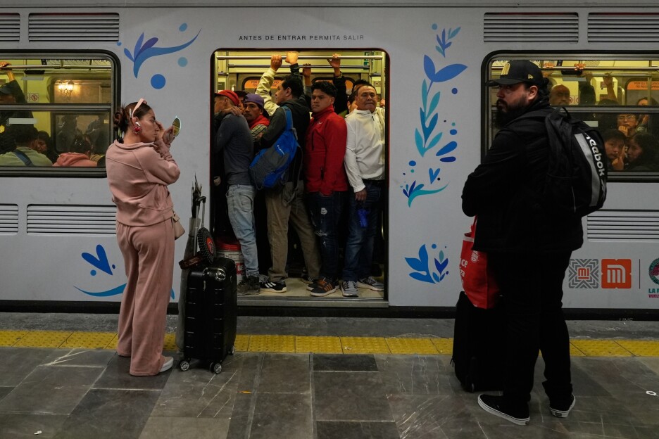 Meksiko, metro stanica u glavnom gradu (Foto: AP)