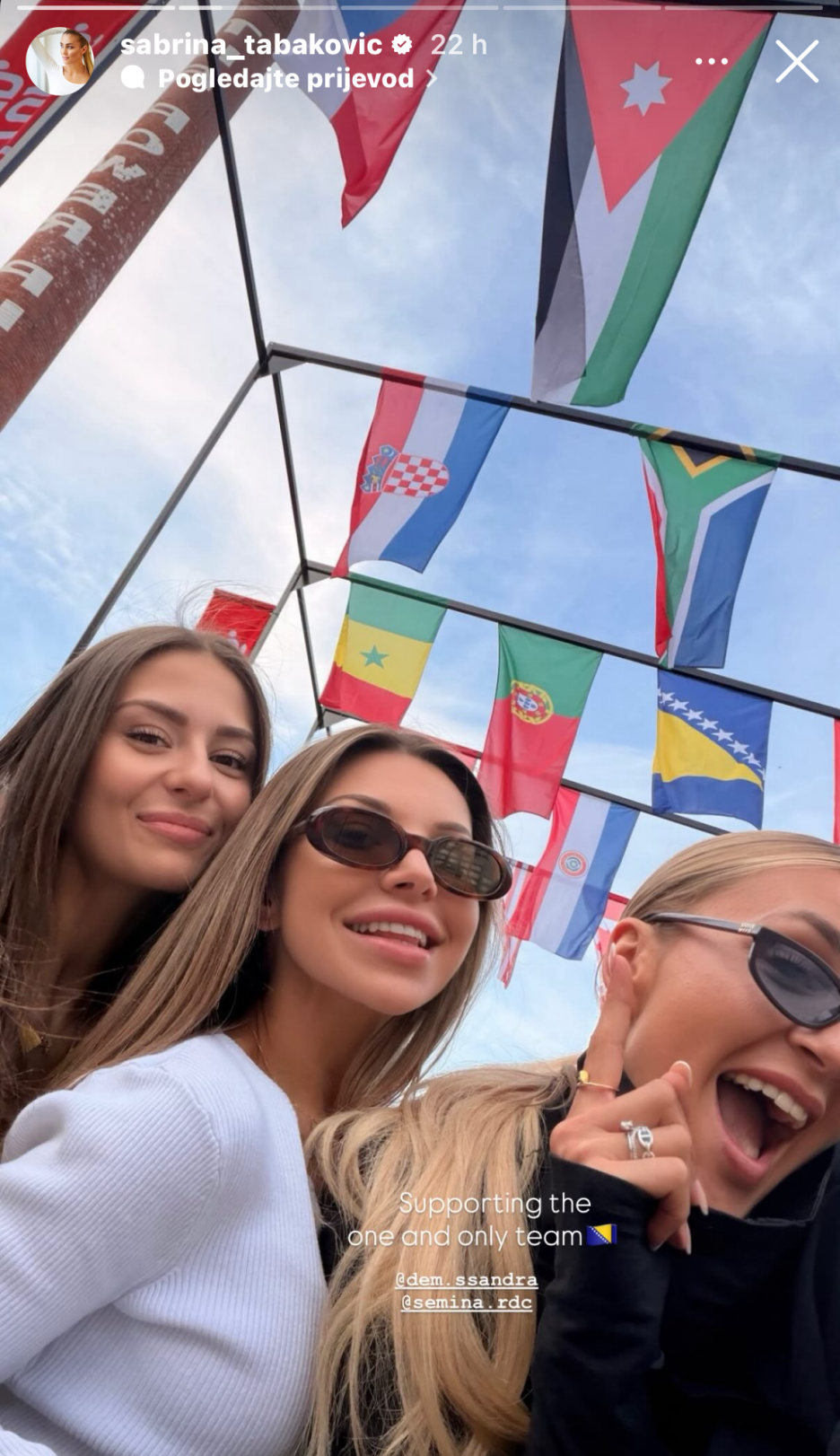 Semina i Sandra Demirović sa Sabrinom Tabaković (Foto: Instagram)