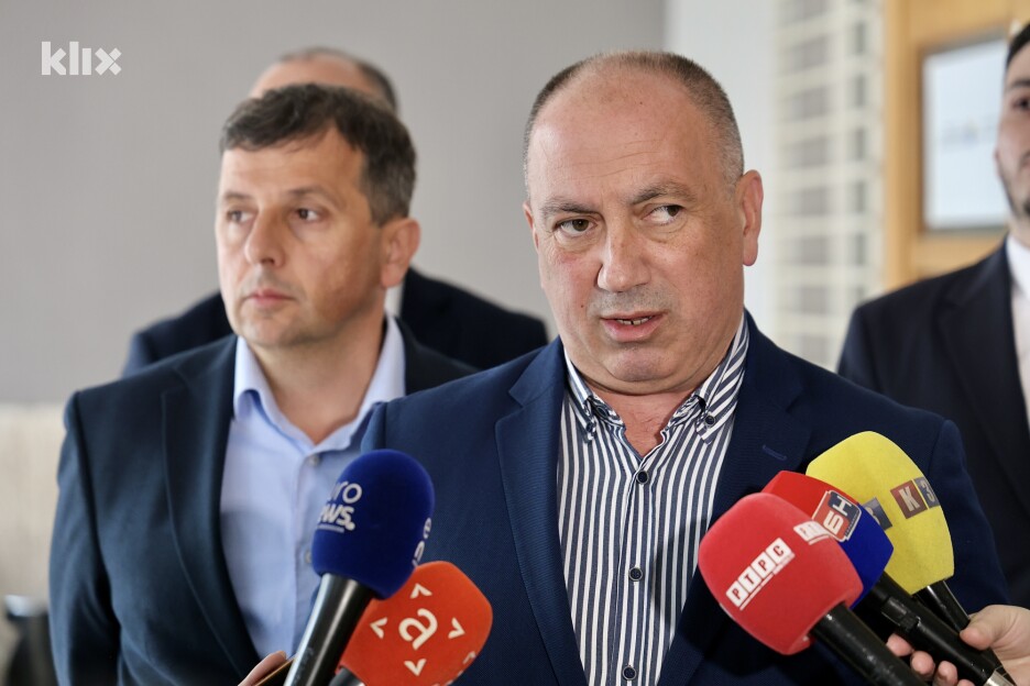 Nebojša Vukanović i Igor Crnadak (Foto: I. Š./Klix.ba)