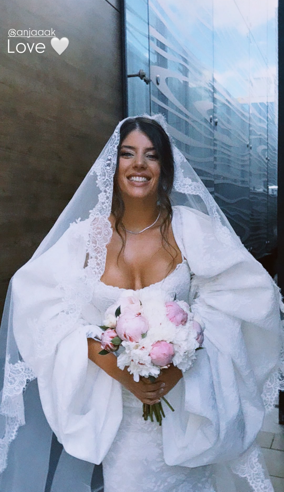 Anja Kraljević na vjenčanju (Foto: Instagram)