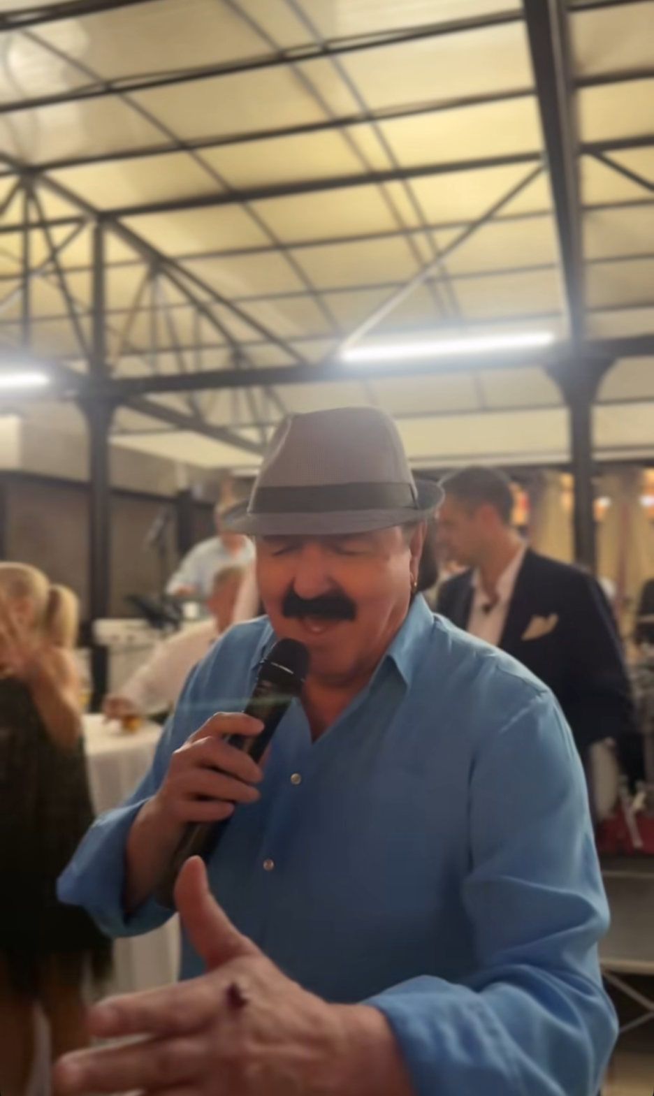 Haris Džinović pjevao je na veselju (Foto: Instagram)