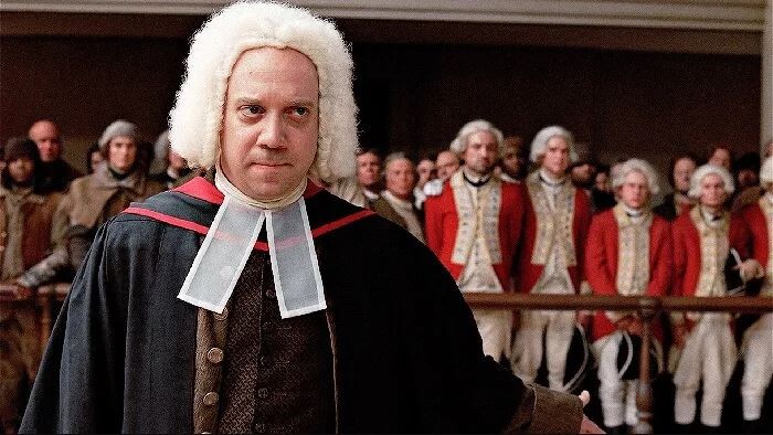 Screenshot iz serije John Adams na HBO: