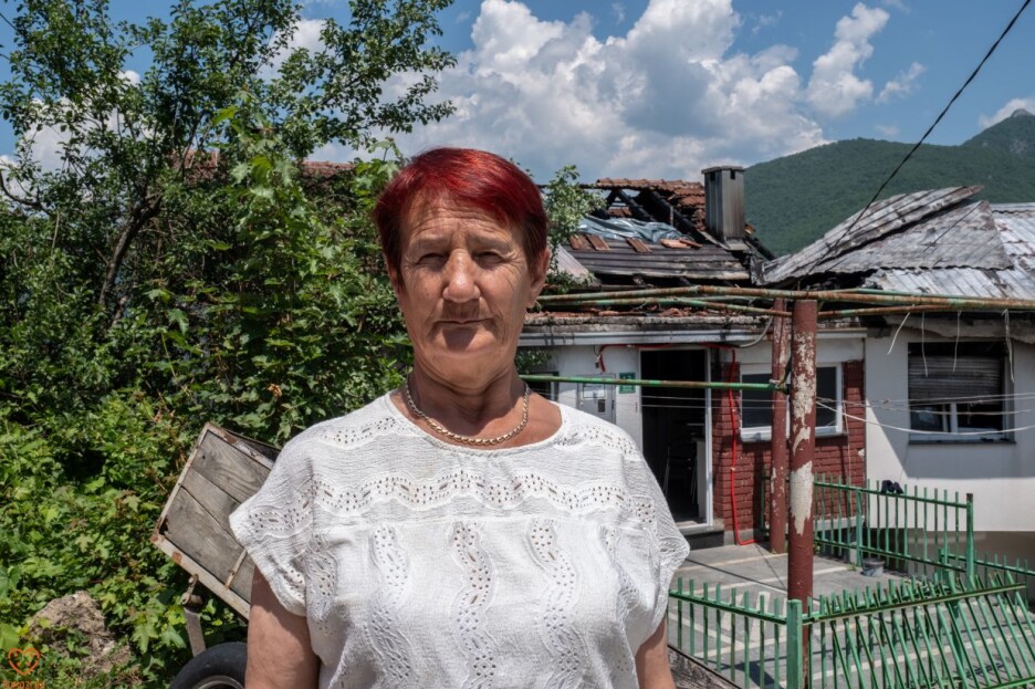 Fatimi je potrebno 30.740 KM za obnovu krova svoje kuće (Foto: Pomozi.ba)