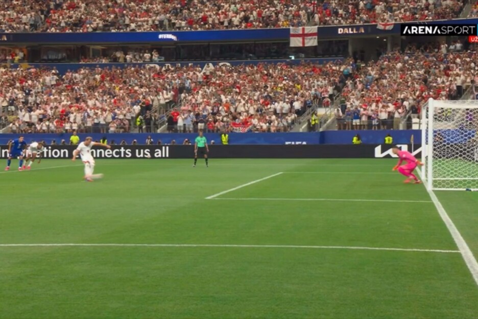 Hrvatska nije oštećena protiv Engleske (Foto: Screenshot/Arena Sport)