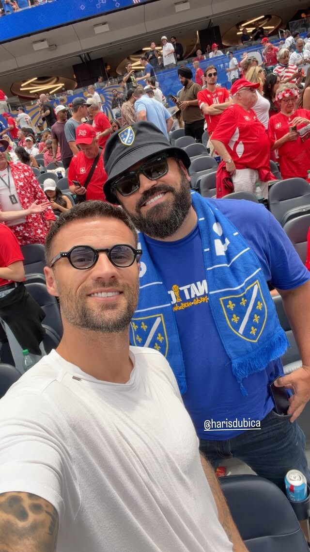 Haris Seferović i Haris Dubica (Foto: Instagram)